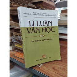 Lý luận văn học tập 2: tác phẩm và thể loại văn học 189498