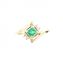 Nhẫn Emerald K18YG 0.11CT - Hàng hiệu Chính hãng 851931