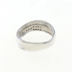 Nhẫn nhẫn ngón út kim cương K18WG 0.08CT 672149