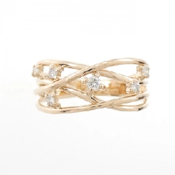 Nhẫn kim cương K18PG 0.10CT 670648