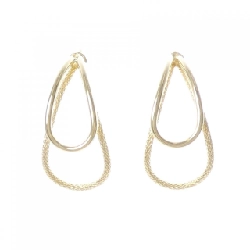 Bông tai 750YG/K18YG - Hàng hiệu Authentic