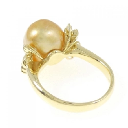 Nhẫn ngọc trai trắng K18YG - Hàng hiệu Authentic 852602