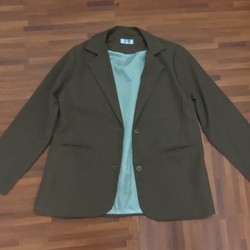 Áo khoác blazer nữ màu nâu 72640