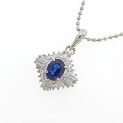 Dây chuyền Sapphire PT900/PT850 0.64CT - Hàng hiệu Chính hãng 856297