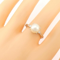 Nhẫn ngọc trai Akoya PT900 8mm - Hàng hiệu Authentic 850576