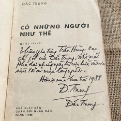 Có những người như thế tiểu thuyết của Đắc Trung (chữ ký tác giả)  406034