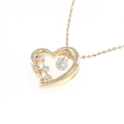 K10PG Dây chuyền kim cương hình trái tim 0.14CT - Hàng hiệu Chính hãng 857472