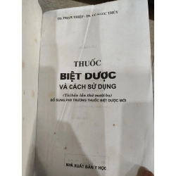 THUỐC BIỆT DƯỢC & CÁCH SỬ DỤNG - PHẠM THIỆP , VŨ NGỌC THUÝ, HOÀNG TRỌNG QUANG 120024