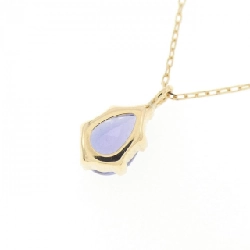 K18YG Tanzanite Necklace - Hàng hiệu Authentic 860030