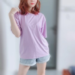 Áo thun in hình sau lưng siu cute, chất mịn mát