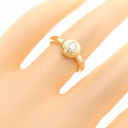 Nhẫn kim cương Solitaire 750YG 0.13CT 671315