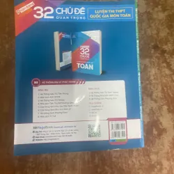 PHÂN DẠNG 32 CHỦ ĐỀ QUAN TRỌNG LUYỆN THI THPT QUỐC GIA MÔN TOÁN 733529