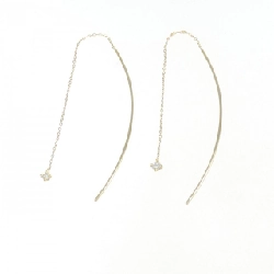 K18YG Bông tai kim cương 0.12CT - Hàng hiệu Authentic 872626