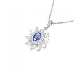 K18WG Sapphire Necklace - Hàng hiệu Authentic 859704