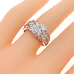 Nhẫn kim cương K18WG 0.90CT 669309