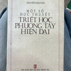 Một số học thuyết triết học phương tây hiện đại - Nguyễn Hào Hải.8 336228