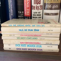 Combo 8 quyển 7 tựa sách của tác giả Ngọc Linh (tiểu thuyết)