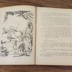 LỚN LÊN TRÊN ĐẢO VẮNG - tranh vẽ minh họa (NXB Kim Đồng 1986) 732102