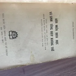 Miễn dịch học và sinh tổng hợp kháng thể - sách y - 480 trang  750149