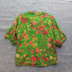 Bộ mặc nhà họa tiết hoa xanh 932348