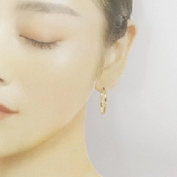 Bông tai hoop 750YG - Hàng hiệu Authentic 867348