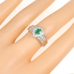 Nhẫn Emerald PT900 0.34CT - Hàng hiệu Authentic 852206