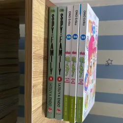 combo 5 quyển truyện manga - Miko và Spy family