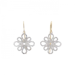 K18YG/K18WG Bông tai - Hàng hiệu Authentic