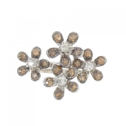 Nhẫn kim cương 750WG hoa 0.20CT 673227