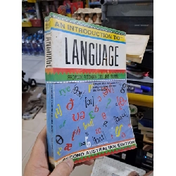 An Introduction To Language (Second Australian edition) - Victoria A. Fromkin - 1999 mới 80% ố - HỌC NGOẠI NGỮ - HCM3012