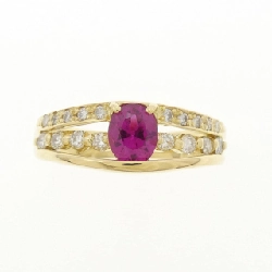 Nhẫn Ruby K18YG 0.61CT - Hàng hiệu Chính hãng 854942