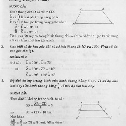 Giải bài tập Hình học 8 xưa 11516