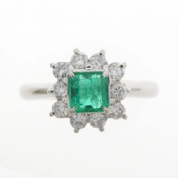Nhẫn Emerald PT900 0.39CT 668061