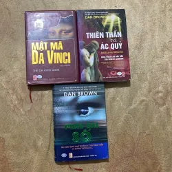 COMBO DAN BROWN: MẬT MÃ DA VINCI, THIÊN THẦN VÀ ÁC QUỶ, PHÁO ĐÀI SỐ