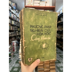 Phương pháp nghiên cứu hóa học cây thuốc - Nguyễn Văn Đàn, Nguyễn Viết Tựu 297897