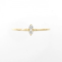 【Remake】Nhẫn kim cương K18YG 0.06CT 671907