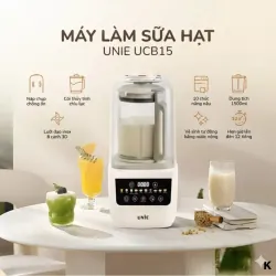 ⚡ UNIE UCB15 – Dung tích 1.5L, nấu sữa hạt nhanh, tiện dụng mọi gia đình 783430