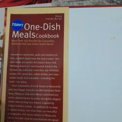 Phillsbury- One Dish Meals Cookbook- 300 Recipes for Casseroles, Skillet, Slow Cook meals 785346