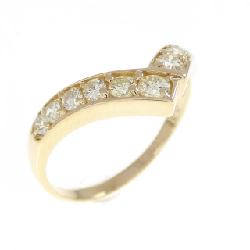 Nhẫn kim cương K18YG 0.38CT - Hàng hiệu Chính hãng