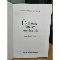 Cẩm nang làm đẹp sau khi sinh – Thái Văn Phong, Tất Tịnh Tư 530743