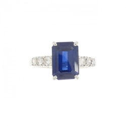 【Tái chế】Nhẫn Sapphire 3.93CT Thái Lan 672470