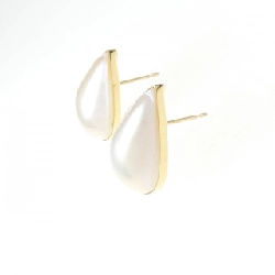 K18YG Mabe Pearl Earrings - Hàng hiệu Authentic 869914