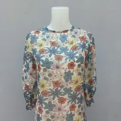 Đầm suông 2 trong 1 họa tiết hoa 932339