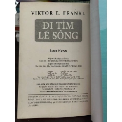 Đi Tìm Lẽ Sống - Viktor E. Frankl - Viktor E. Frankl 1008627
