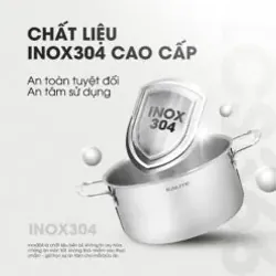 ✨ Kalite KCS366 – Bộ nồi inox liền khối cao cấp, truyền nhiệt nhanh – giữ nhiệt tốt! 708660