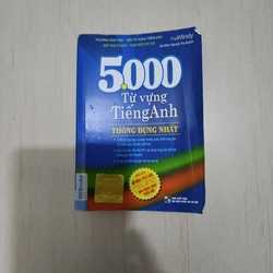 Sách Từ điển 5000 từ vựng tiếng Anh mới 90%