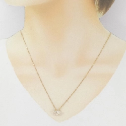 K18PG Dây chuyền trái tim kim cương 0.307CT - Hàng hiệu Chính hãng 858170