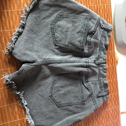 Quần đùi jean xám phong cách 530934