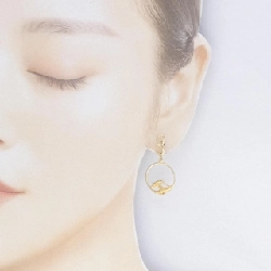 Khuyên tai Karlaikara 750YG - Hàng hiệu Chính hãng 843959