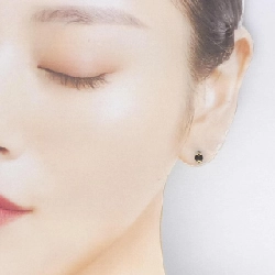 K18YG Onyx Bông tai - Hàng hiệu Chính hãng 865634